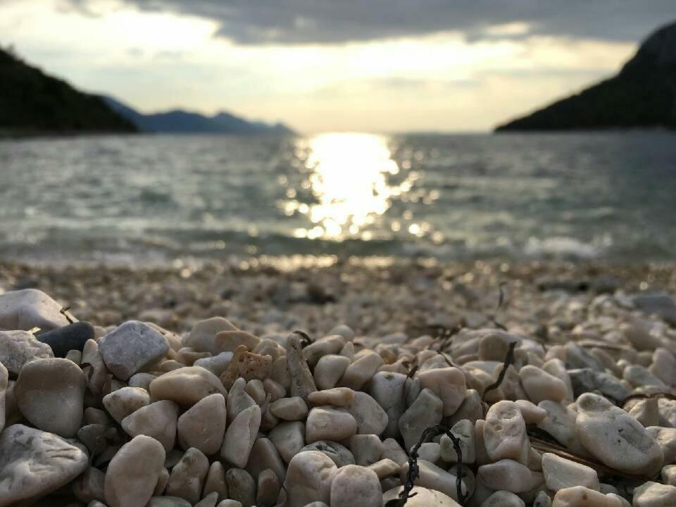 Apartmani Kremena Small Beach 200M Klek Buitenkant foto